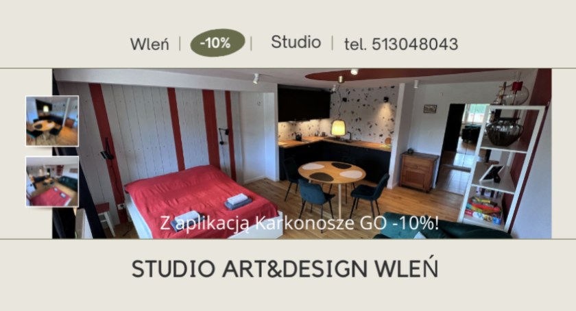 Karkonoskie Rabaty - nocleg we Wleniu