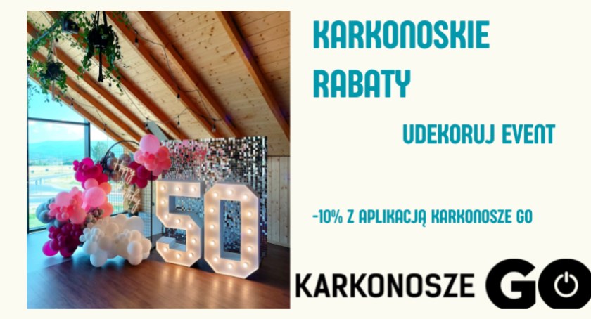 Udekoruj Event w Karkonoskich Rabatch