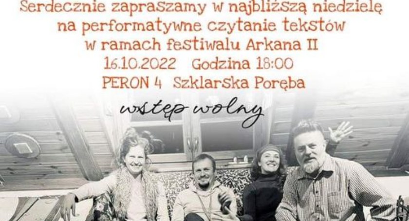 Arkana II - Czytanie performatywne na 4 peronie