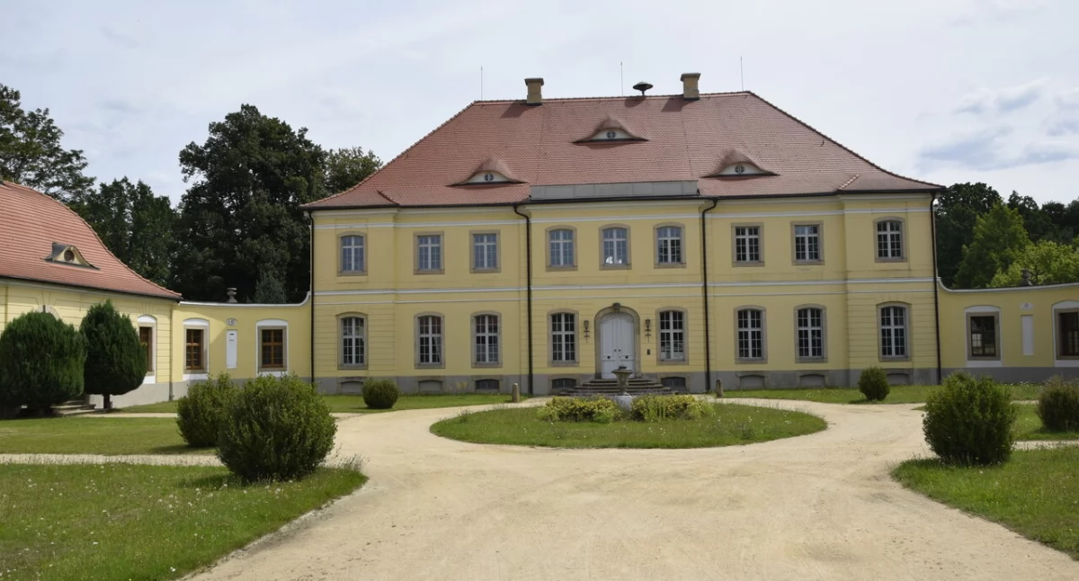 Zamki, Barokowy zamek Königshain - zdjęcie, fotografia
