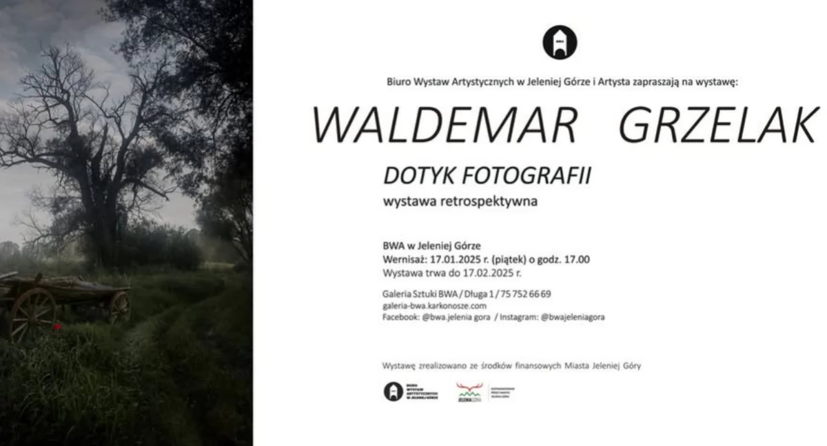 Wystawy, Waldemar Grzelak Dotyk fotografii - zdjęcie, fotografia