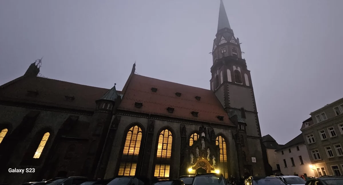 Kościoły, Kościół Mikołaja Löbau arcydzieła sztuki sakralnej sercu łużyckiego miasta - zdjęcie, fotografia