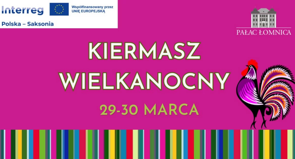 Imprezy masowe, Kiermasz Wielkanocny Folwarku Pałacu Łomnica - zdjęcie, fotografia