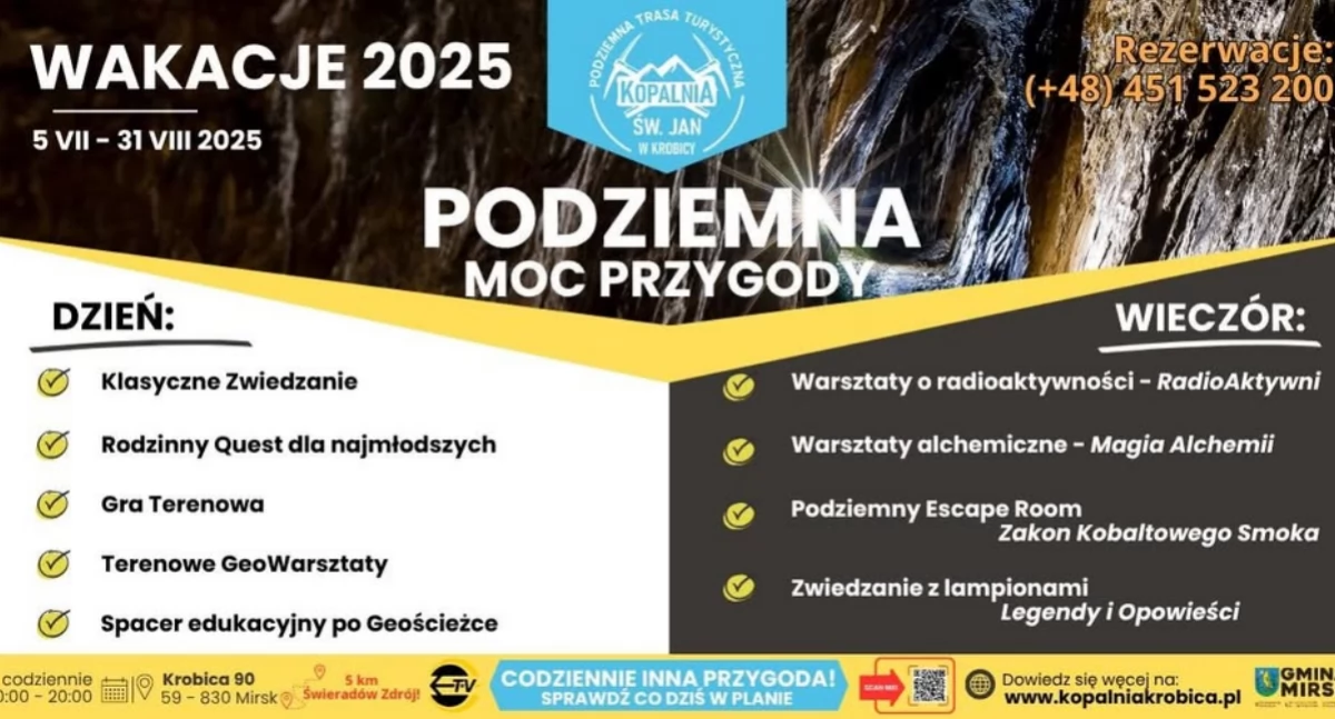 Wycieczki, Podziemna przygody Górach Izerskich wakacyjna atrakcja której zapomnisz - zdjęcie, fotografia