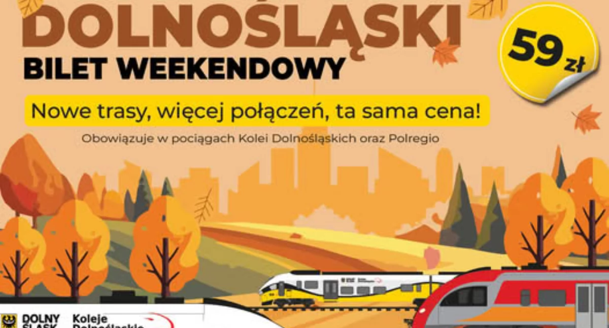 wycieczki kolejowe, Zakochaj Dolnym Śląsku jesieni! Pociągiem Kolei Dolnośląskich nieznane - zdjęcie, fotografia
