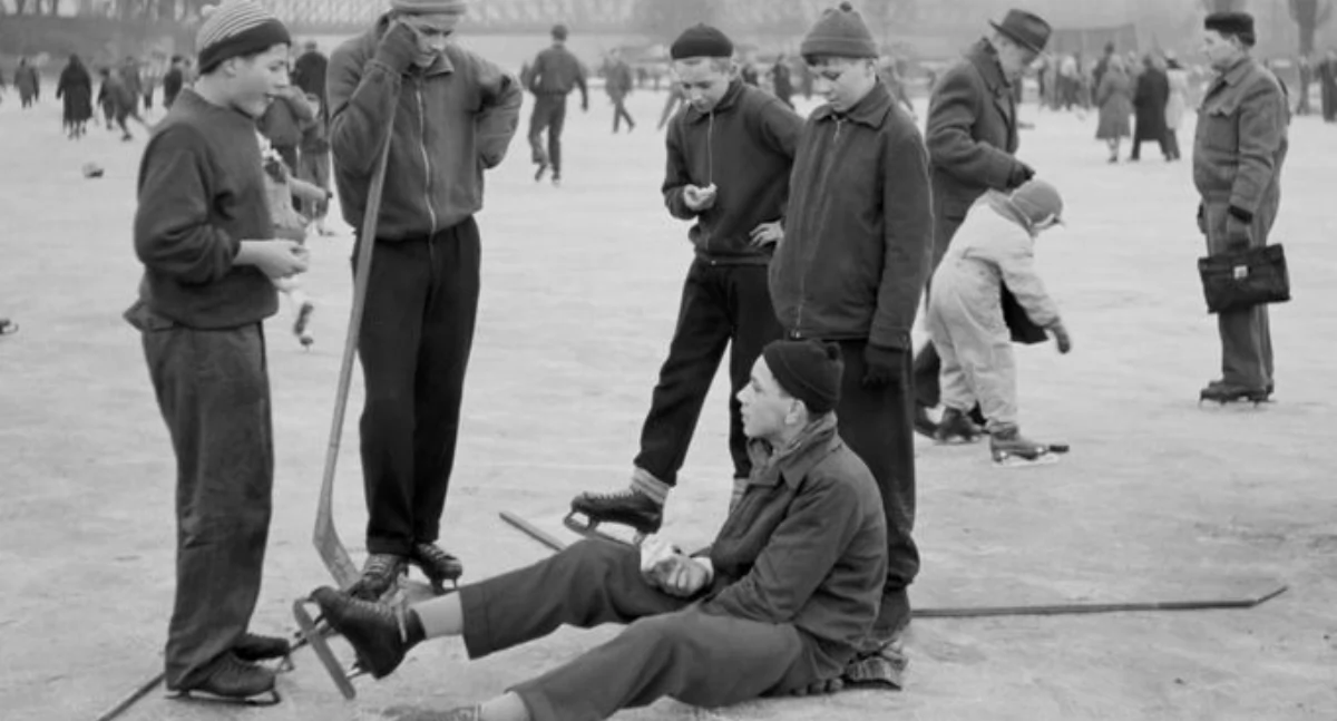 Historia Karkonoszy, Karkonosze łyżwy - zdjęcie, fotografia