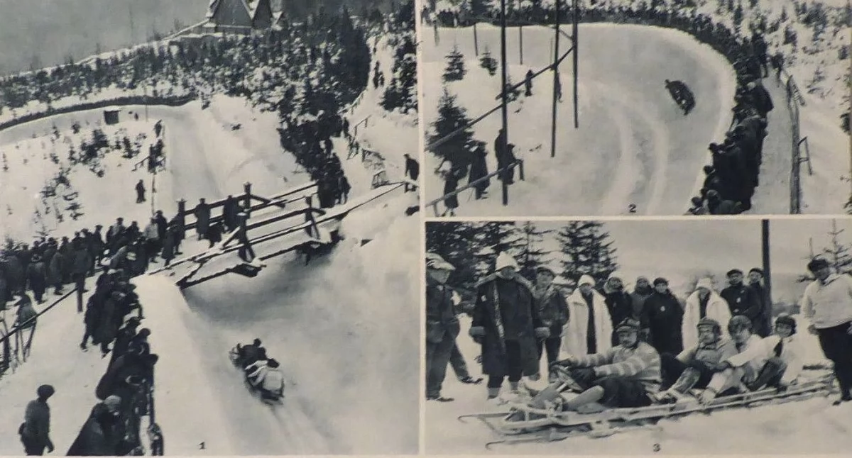 Historia Karkonoszy, Zapomniany bobslejowy Wodospadzie Kamieńczyka Szklarskiej Porębie Mistrzostw Świata ruiny - zdjęcie, fotografia