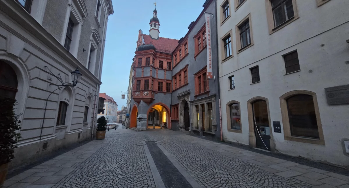 Domy i Budynki, Stare Miasto Görlitz Kilka stuleci architektury zamkniętych kilku ulicach - zdjęcie, fotografia