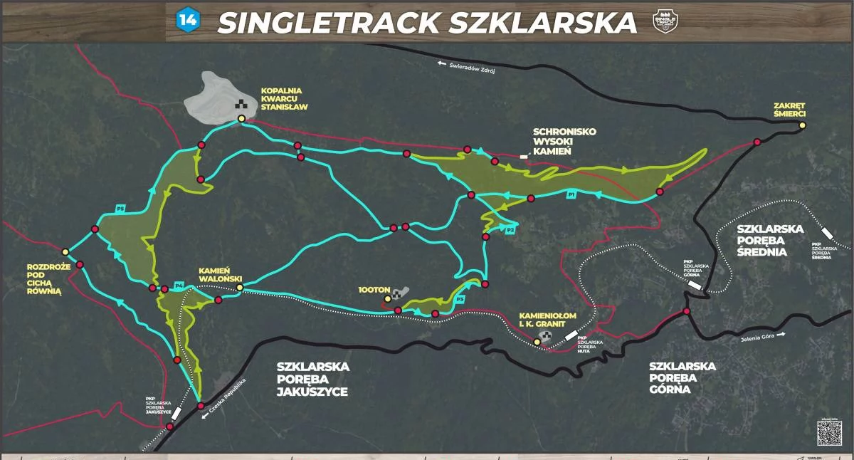 Ważne Komunikaty, Singletrack Szklarska zmienia kierunek czerwca zasady trasie - zdjęcie, fotografia