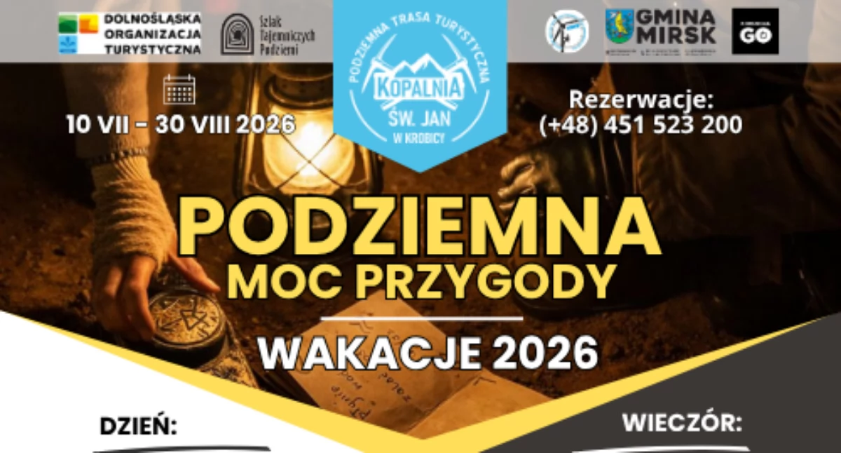Wiadomości, Podziemna Przygody Wakacje Kopalni - zdjęcie, fotografia