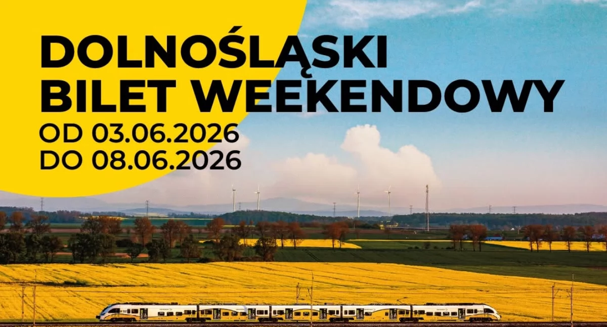 wycieczki kolejowe, Pięć podróżowania limitu Dolnośląski Bilet Weekendowy - zdjęcie, fotografia