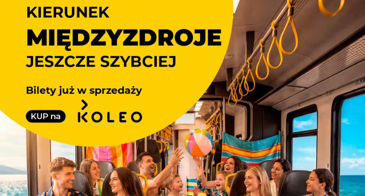 wycieczki kolejowe, morze niespełna pięć godzin Koleje Dolnośląskie zachęcają wakacyjnych podróży Międzyzdrojów - zdjęcie, fotografia
