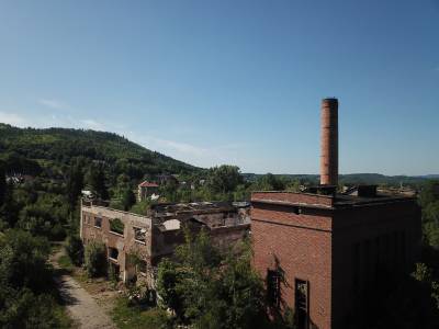Zdjęcie: opuszczone zakłady przemysłowe ruiny zamków ruiny Karkonosze Historia Regionu