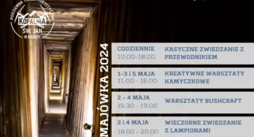 Majówka w Kopalni Św. Jan w Krobicy