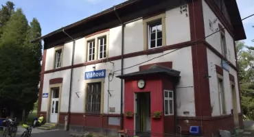 Stacja Višňová - Kolejowe zakamarki czeskich Gór Izerskich