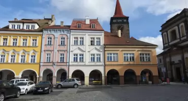 Rynek w Jiczinie - Jeden z najpiękniejszych w całych Czechach