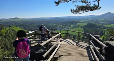 Vilemínina stěna – balkon Czeskiej Szwajcarii z oszałamiającym widokiem