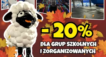 Jesienna promocja w Jump Heaven Jelenia Góra. Idealna propozycja na szkolną wycieczkę