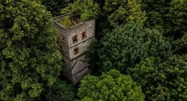 Lasy Państwowe szukają gospodarza dla ruin wieży Mon Plaisir w Świeradowie-Zdroju