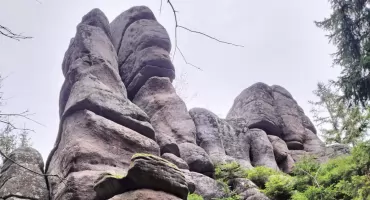 Bażynowe Skały – zapomniane granitowe bastiony Karkonoszy