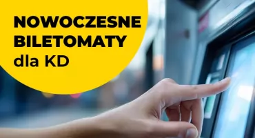 Nowe biletomaty Kolei Dolnośląskich.