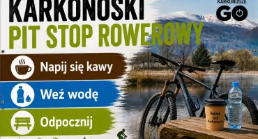 Karkonoski PIT STOP Rowerowy. Miejsce, w którym liczy się nie tylko trasa, ale też chwila odpoczynku