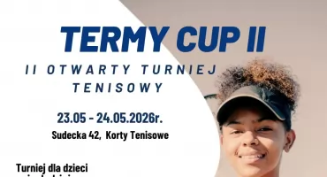 Tenisowe zmagania wracają do Cieplic. Termy Cup II już w maju