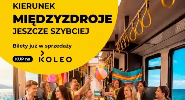 Nad morze w niespełna pięć godzin. Koleje Dolnośląskie zachęcają do wakacyjnych podróży do Międzyzdrojów