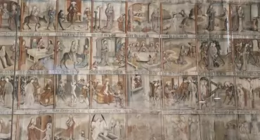 Średniowieczny skarb z Żytawy. Ogromna chusta postna ma 550 lat